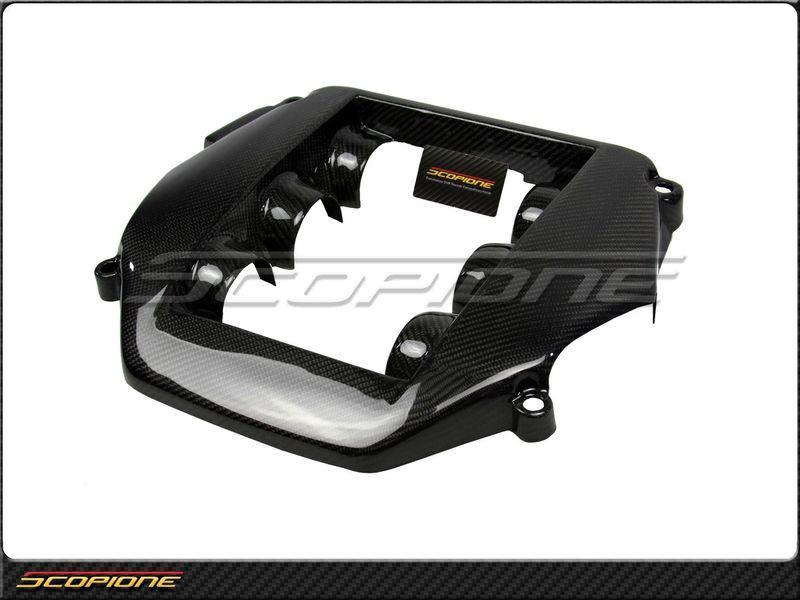 Scopione Nissan 09-14 GT-R GTR R35 Black Glossy Carbon Fiber Engine Cover Type-1, US $499.87, image 6