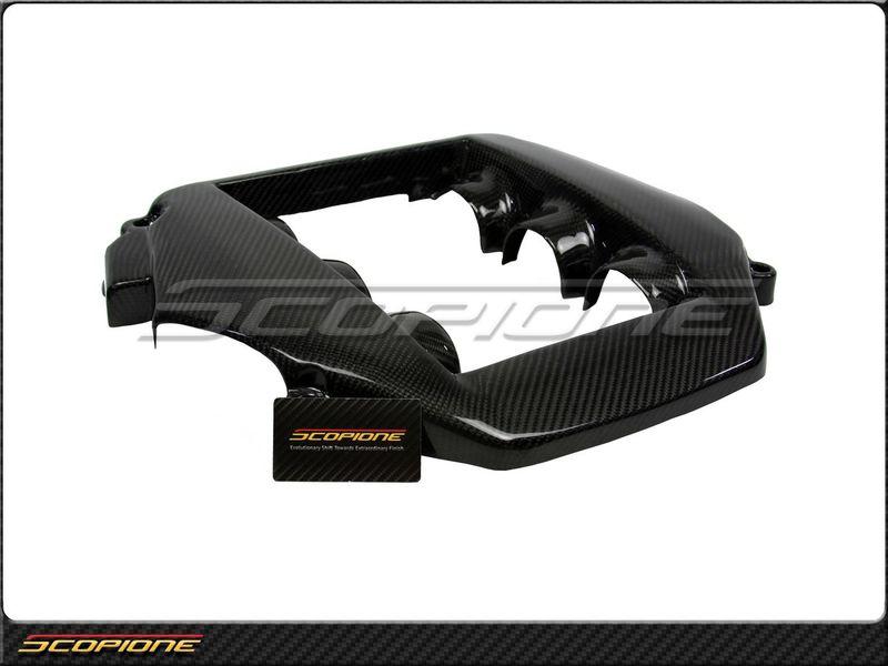 Scopione Nissan 09-14 GT-R GTR R35 Black Glossy Carbon Fiber Engine Cover Type-1, US $499.87, image 7