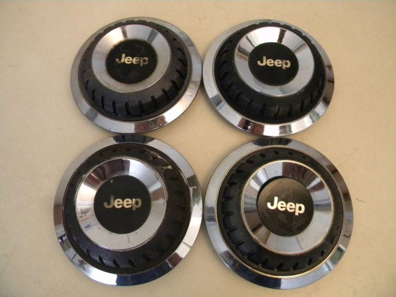 Sell 19841991 Jeep Cherokee Wrangler Wagoneer center caps P/N SF8952