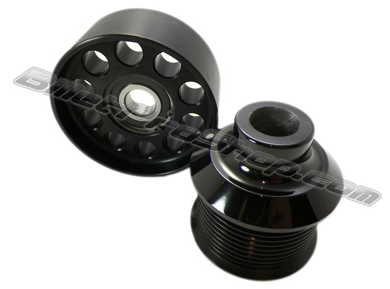  2.500'' pulley / 90mm idler shelby gt500 oem eaton s/c more psi than vmp, metco