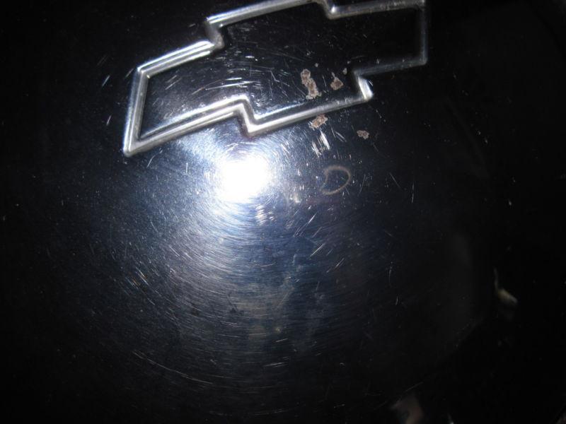 Sell VINTAGE SET/4 CHEVROLET BABY MOON HUBCAPS GOOD SHAPE in New