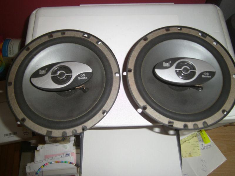  dual ds652  6.5" car audio speakers