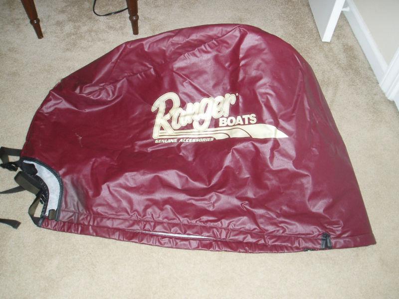 New genuine ranger maroon motor cover for 200hp motor or larger 