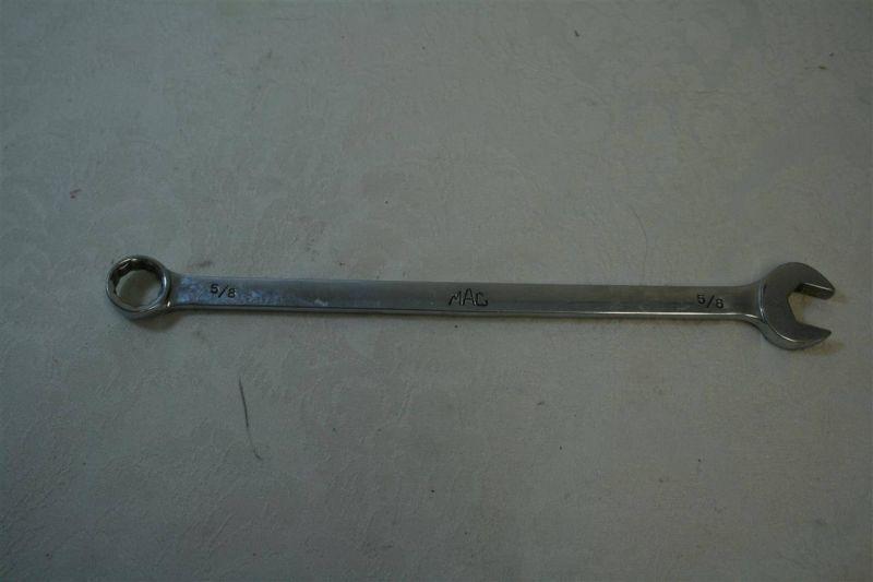 Sae mac long combination wrench model number cl 20l-5/8"