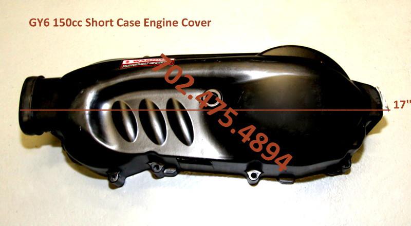Gy6 150cc short case engine cover scooter go kart atv roketa baja jonway shenke