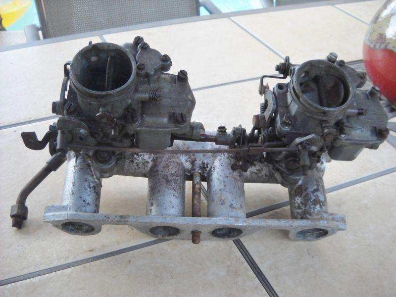 Sunbeam alpine original carburetors and intake manifold, nr!!!