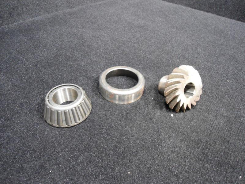 Pinion gear & bushing assy #980427 #0980427 omc cobra 1974-1976 120-245hp boat