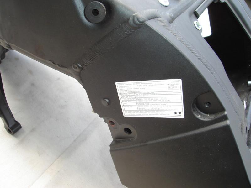 2011 Kawasaki ZX14 frame chassis NICE, US $2,199.99, image 6