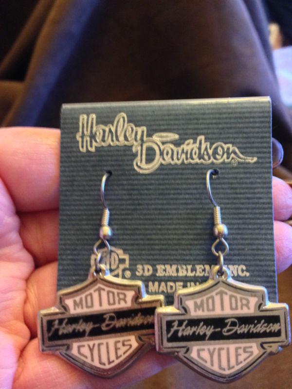 Harley Davidson Earrings, US $20.00, image 2