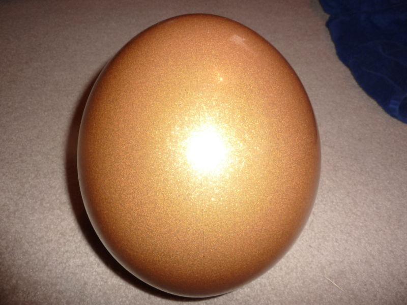 Comet nesco motorcycle helmet gold glitter 