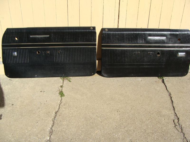 1965-66 pontiac convertible front door panels