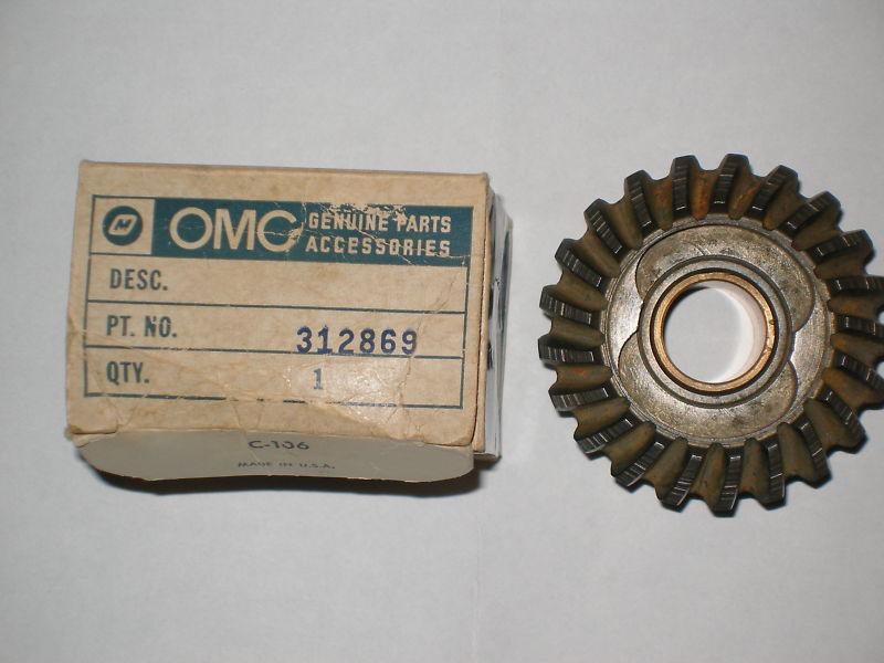 Vintage johnson/evinrude/omc part#312869 gear 