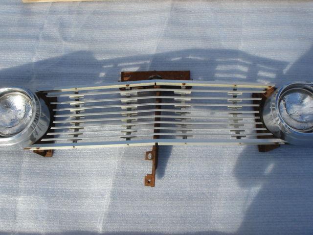 1961 mercury meteor grille & brackets monterey 600 800 commuter colony park 