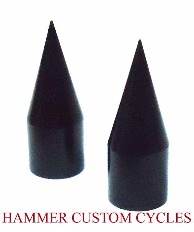 Sell BLACK ANO SPIKE CUSTOM VALVE STEM CAPS IMPALER SPIKE BILLET 2PC SET MOTORCYCLES in Surprise
