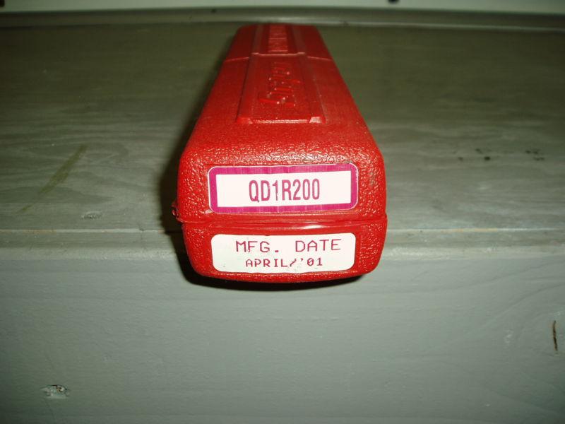 snap on 1/4 drive torque wrench, US $75.00, image 2