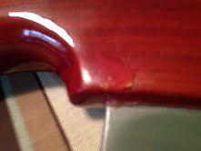 Grant  products mahogany wood and aluminum  steering wheel