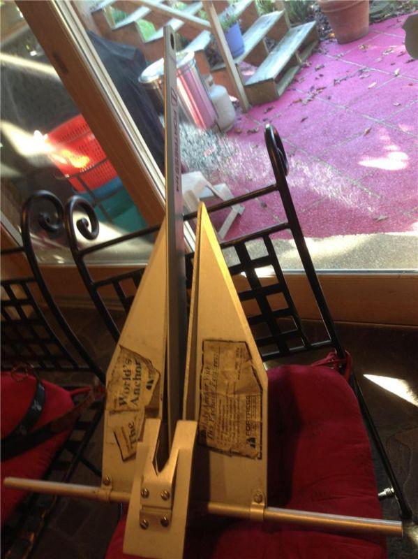 Never launched,left in my anchor locker,sold boat,