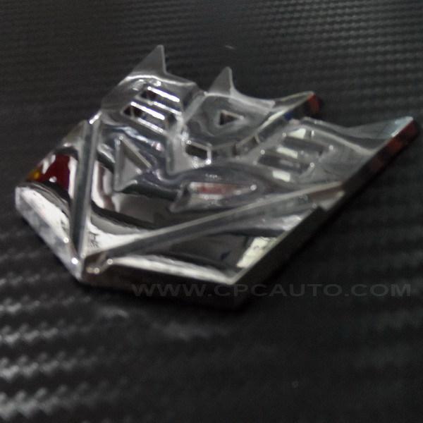 Car Truck Metal Emblem Badge Sticker Trunk Transformers Decepticon Silver, US $6.99, image 3