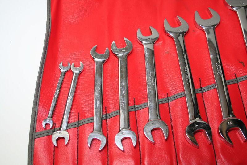 Snap On Metric wrench set in pouch VOM series showing little or no use USED, US $299.99, image 2