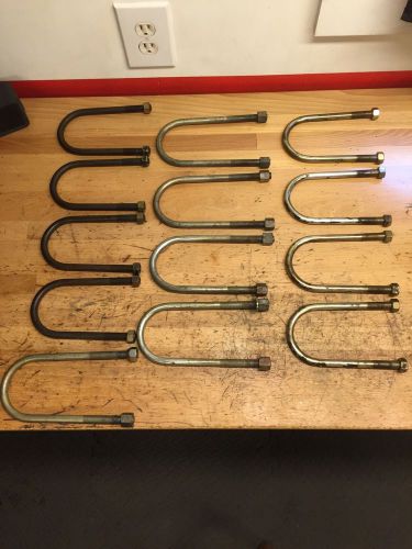 Race stock car late model axle u bolts ump modified leaf spring 4x4 dirt car