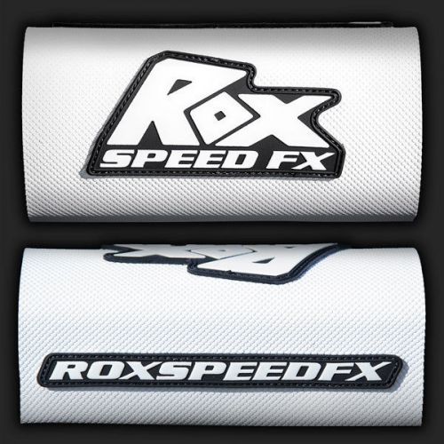 Rox speed fx rubberized fabric bar pad white (2bp1-lw)