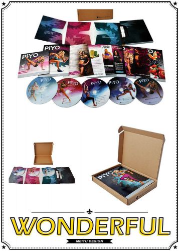 Hot-ply0-workouts deluxe full set 5dvd come w/ all guides + bonus