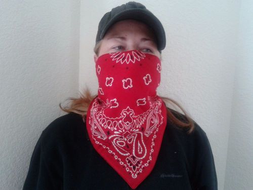 Quality handmade usa face mask neck warmer motorcycle skiing polar fleece lined