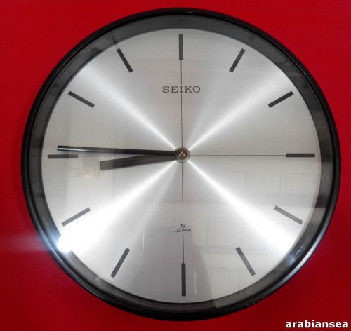 Rare vintage seiko mc-017 slave clock with seiko movement made in japan