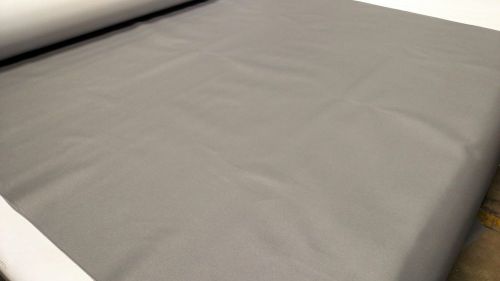 Cadet gray coated outdoor marine canvas awning boat fabric polyester 60"w dwr