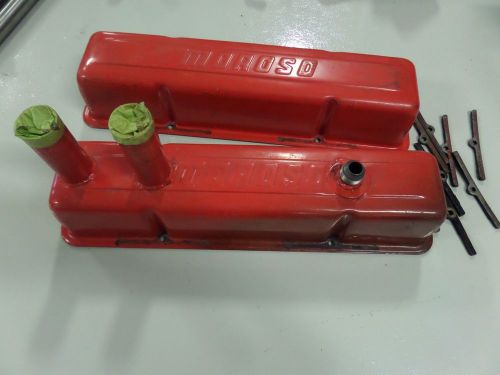 Moroso painted tall valve covers