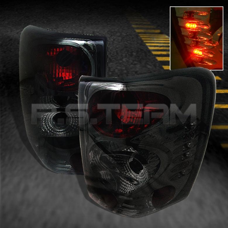 Sell SMOKED 9904 JEEP GRAND CHEROKEE TAIL LIGHTS LAMPS LEFT+RIGHT in