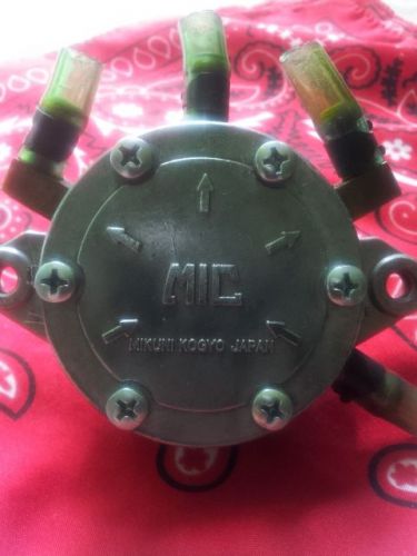 Mikuni triple fuel pump