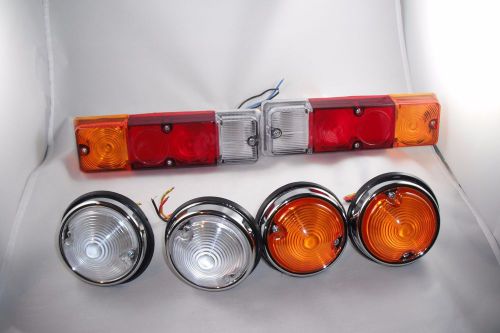 Tnissan patrol g60 front and rear signal lights, turn, parking and taillights