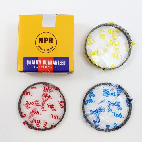 Piston rings 1988-1995 3.0l toyota pickup 4runner camry lexus 3vze 0.10"(.25mm)