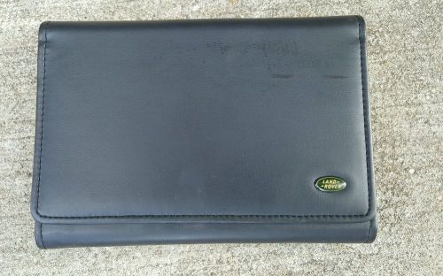 Land rover freelander owner's manual oem