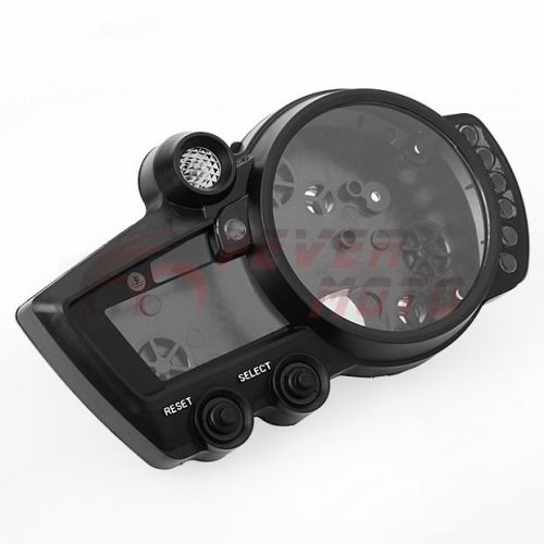 Black speedometer tachometer gauges case for yamaha yzf-r1 02-03 yzf-r6 03 04 fm