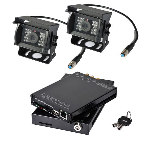 1080p hd mini 4 channel h.264 real-time car digital video recorder dvr camera