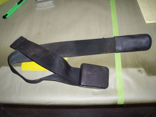 66 mustang 1 used front tunnel side receiver seat belt.