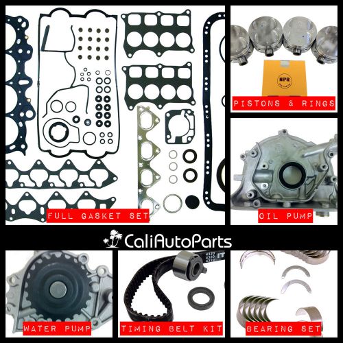 96-01 acura integra gsr 1.8 b18c1 dohc 16v master overhaul engine rebuild kit
