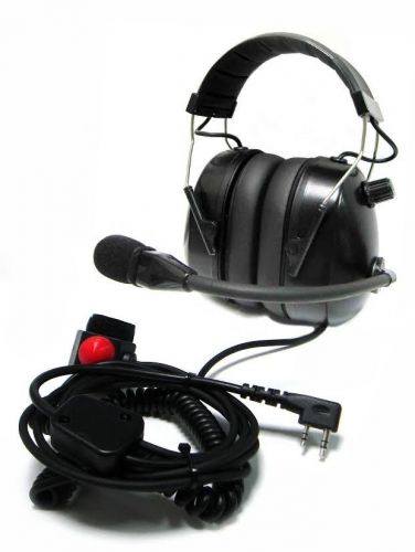 Wicom hme10p-il airband radio headset for il (icom ic-a6/a24/a14)