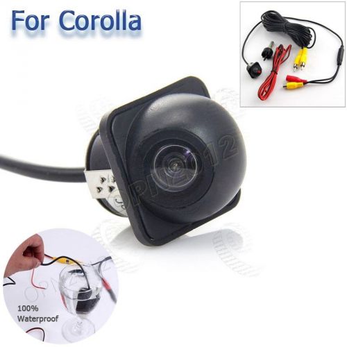 Color ccd car reverse backup dvd rearview camera full vision for corolla series
