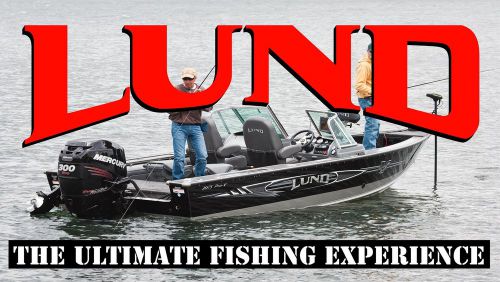 Lund boat "banner" dealer banner the ultimate fishing experience new 5x3'