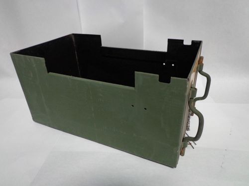 Military surplus steel battery box for m809 series truck new old stock