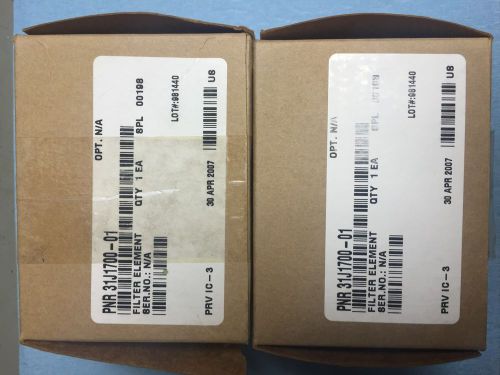 Pratt &amp; whitney filter element p/n 31j1700-01, lot of 2
