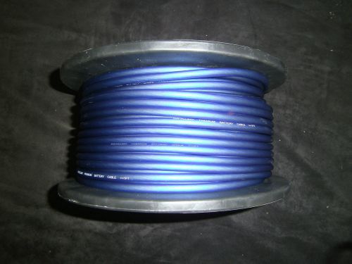 10 gauge awg wire 50 ft blue cable power ground stranded primary fast shipping