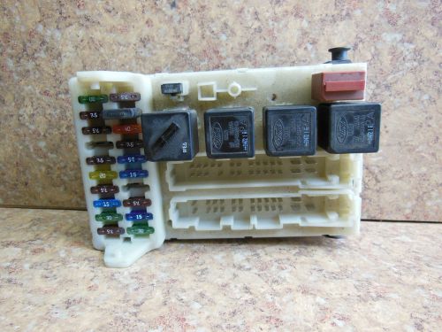 2002 mercury cougar inner inside under dash fuse box w/ fuses and relays