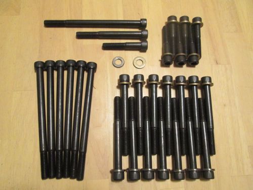 Cummins 12 valve 12.9 shcs head bolts with washers