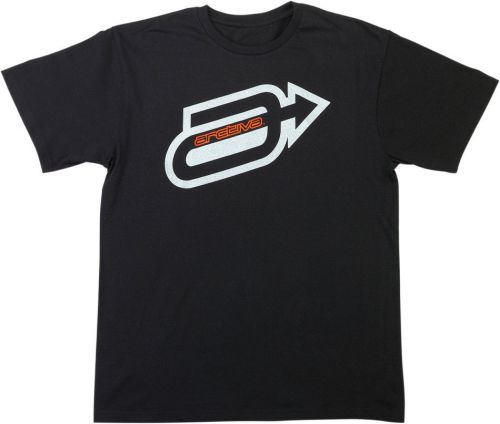 Arctiva metallic s6 mens short sleeve t-shirt black