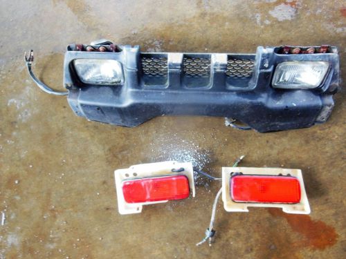 Honda foreman 400 headlights head light tail light fender grill