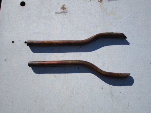 Vintage evinrude johnson 35 40 outboard  motor water supply copper tube pair
